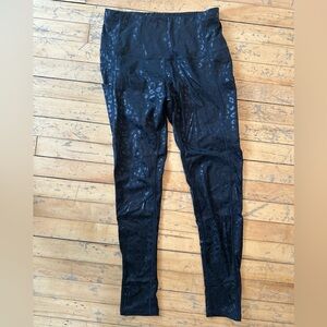 Black Leopard Leggings